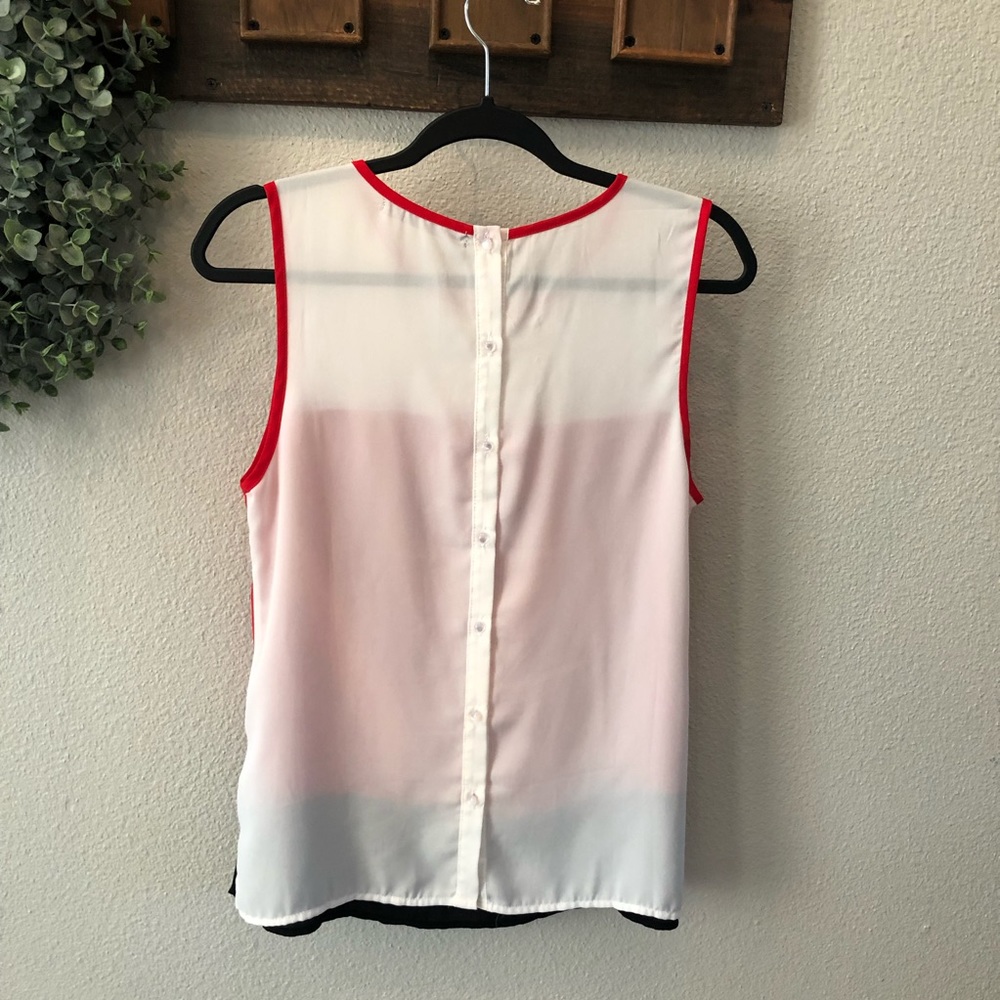 Color block sheet tank - Picture 2 of 3